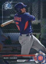 2017 Bowman Chrome Prospects #BCP233 Mark Zagunis - BB