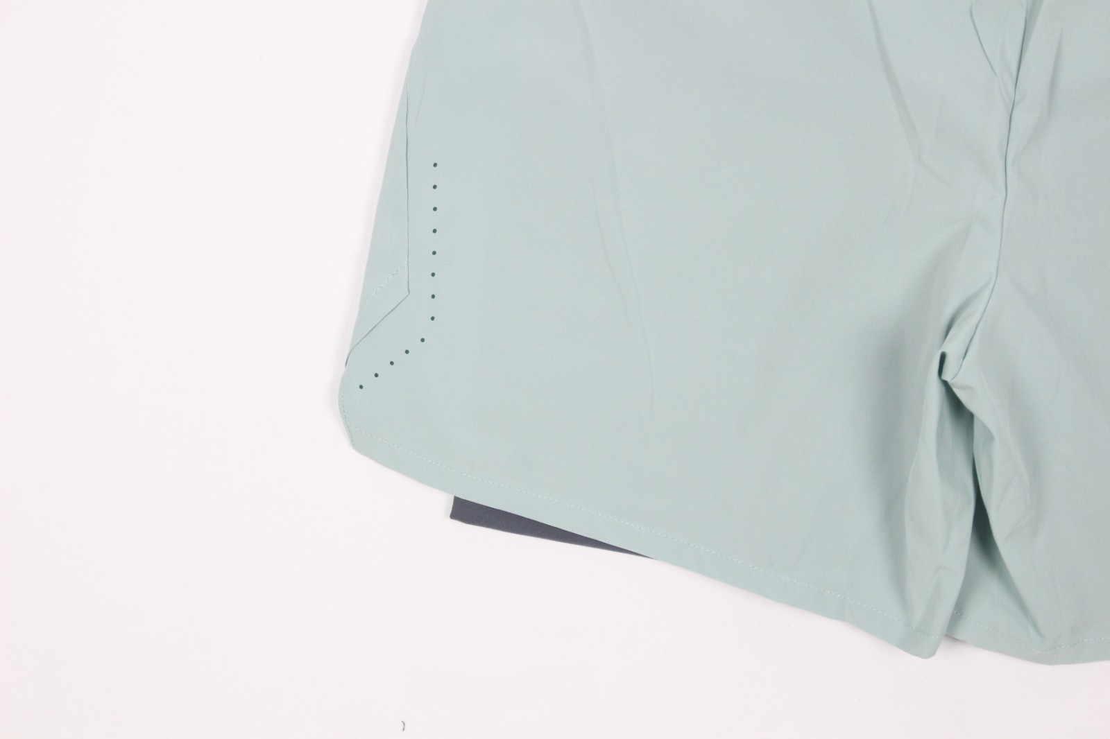 Asics Men's 7" Woven Stretch Shorts Running Gym S Small Blue Reflective Unlined thumbnail 4