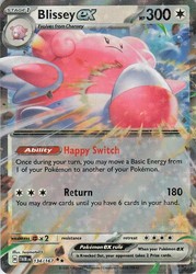 Blissey ex 134/167 Twilight Masquerade Double Rare
