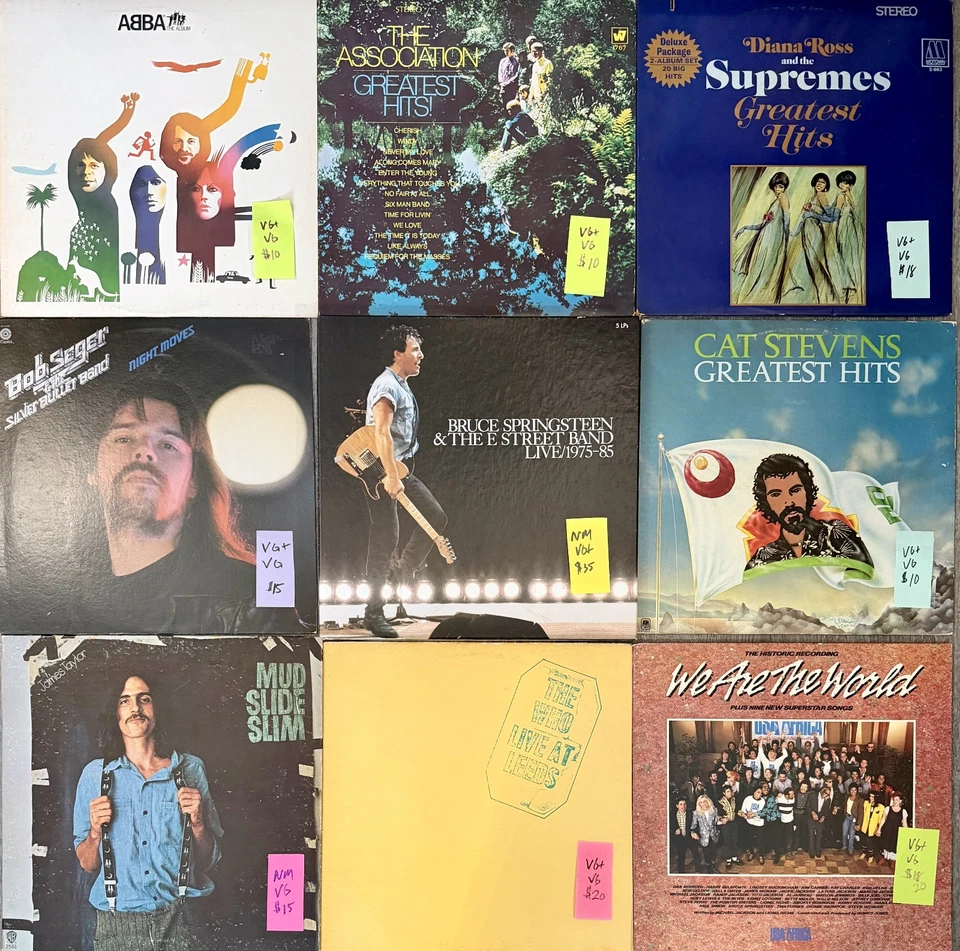 You pick - Rock & Pop Vinyl LP - Multiple Titles - Combine and save on shipping Foto 3 de 4