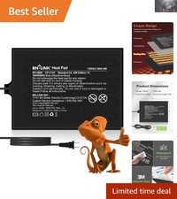 Energy-Efficient Reptile Heating Mat 6"x8" - Perfect for 10-20 Gallon Tanks