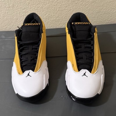 Nike Air Jordan 14 Ginger Yellow Black White 487471-701 Mens Size 11 JORDAN Air 14 Retro 487471 701 - Shiekh main image 4