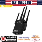 1200Mbps WiFi Range Extender Repeater Wireless Amplifier Router Signal Booster