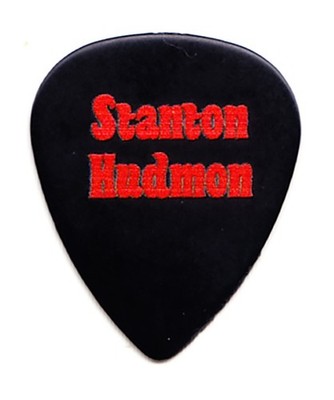 Stanton Hudmon Single-Sided Black Tour Guitar Pick - 2026 Tour - Lanie Gardner