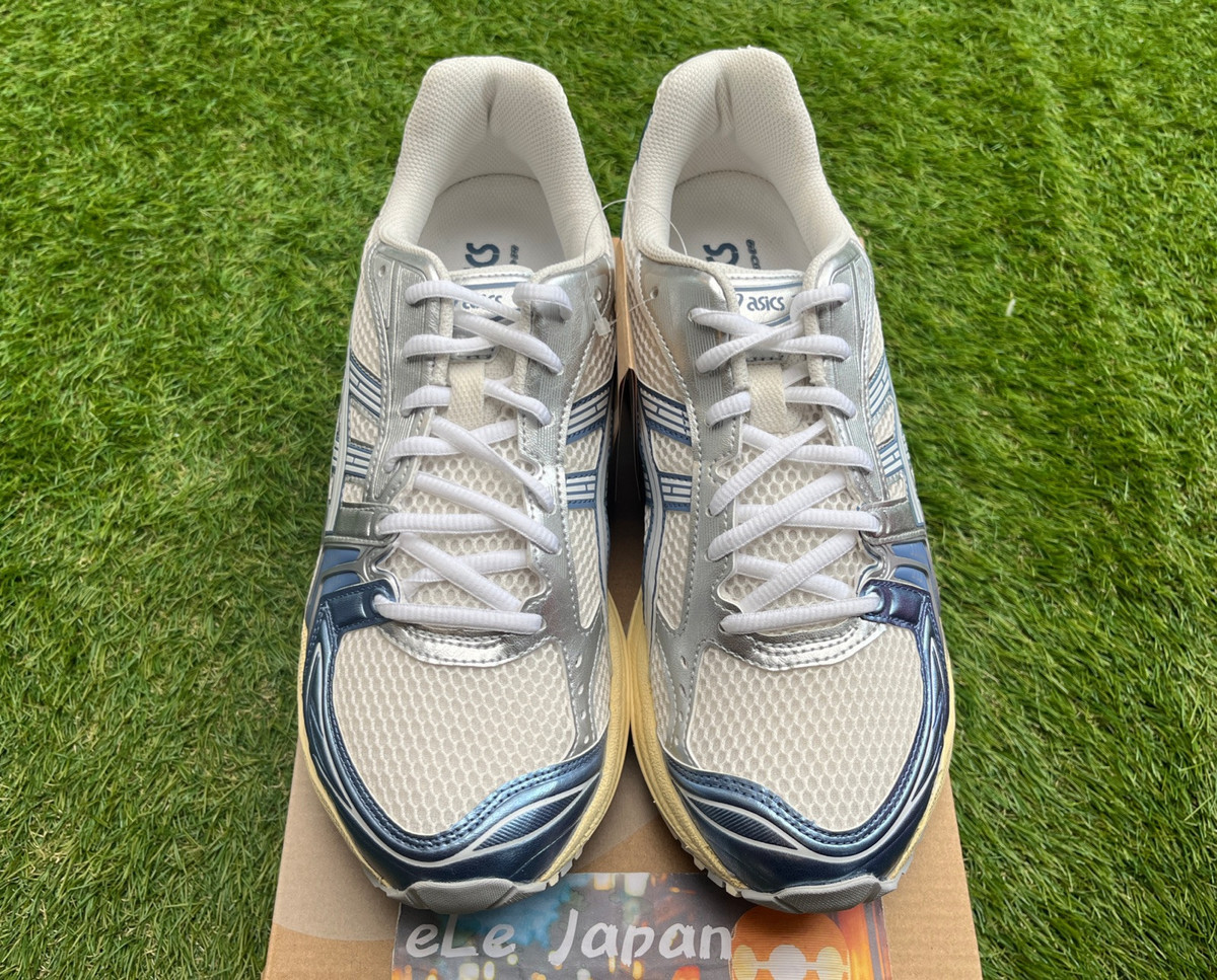 ASICS GEL-KAYANO 14 1203A537 102 Cream/Denim Blue Unisex ASICS GEL-KAYANO 14 1203A537 102 Cream/Denim Blue Unisex