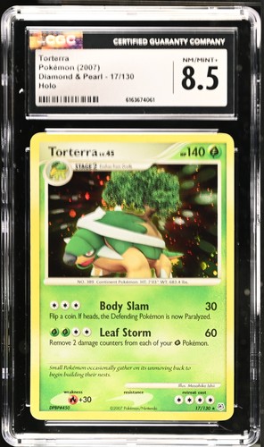 Torterra graded CGC 8.5 for sale on eBay