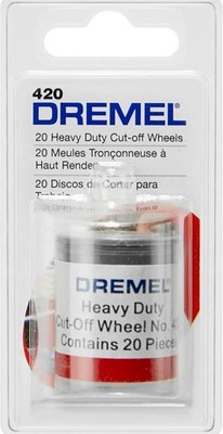 Brand New Dremel 420 Heavy Duty Cut-Off Wheels   20 Pack