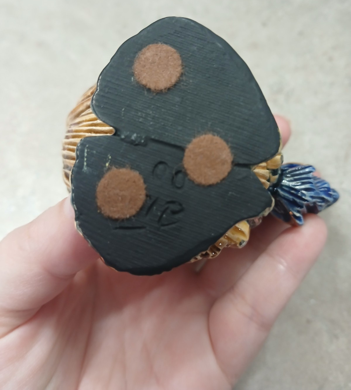 Artesania Rinconada Rooster Chicken Figurine