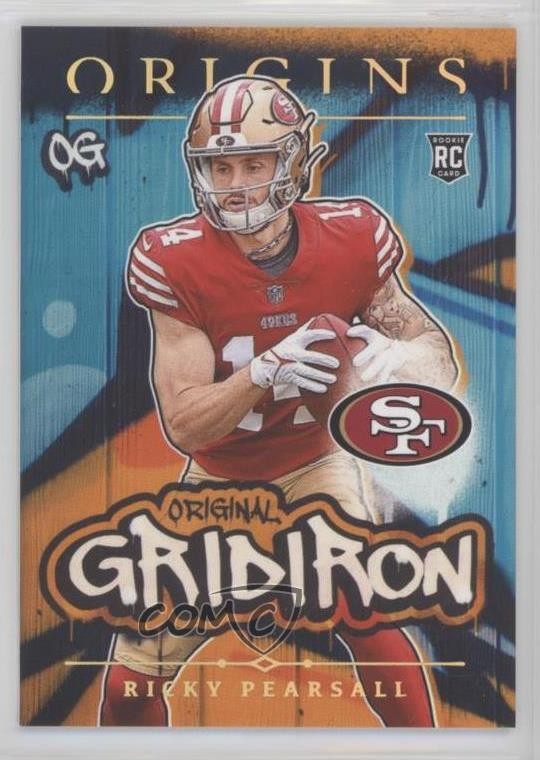 2024 Panini Origins Original Gridiron Ricky Pearsall #18 Rookie RC 1g37