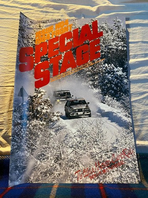 #ad 1984 SPECIAL STAGE from Subaru Motor Sports Group Monte Rally Booklet $67.24