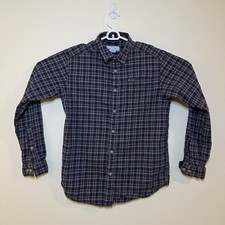 Columbia Flannel Shirt Men M Vapor Ridge III Plaid Button Up Hiking Outdoor Gorp