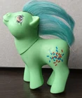 rare vintage 80's MY LITTLE PONY baby #6 Variant TOP TOYS ARGENTINA