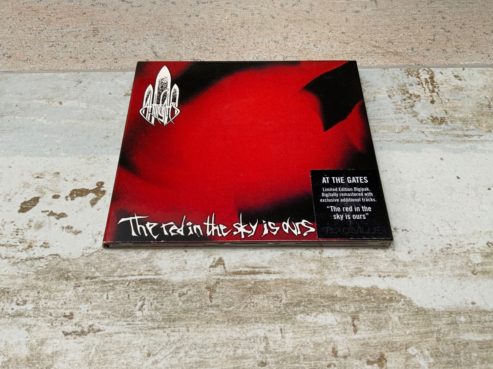 At The Gates Red In The Sky Is Ours CD 2003 Ltd Digipak + bonus tracks LINDBERG