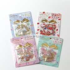 Sanrio Characters Sticker Flakes With Gold Accents
