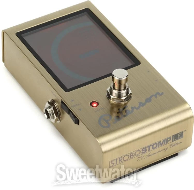 Sintonizador de pedal Peterson StroboStomp LE - Edición 75 aniversario Foto 2 de 4
