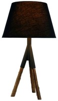 Dreibein Tischlampe Treibholz Handarbeit Wohnzimmer Schlafzimmer Tischleuchte