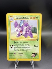 Giovanni's Nidorino 45/132 Uncommon Gym Challenge Pokemon Unlimited Near Mint on eBay