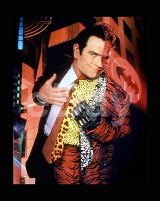 Batman Forever (1995) Tommy Lee Jones  Two Face  16x12 Foto Poster Print