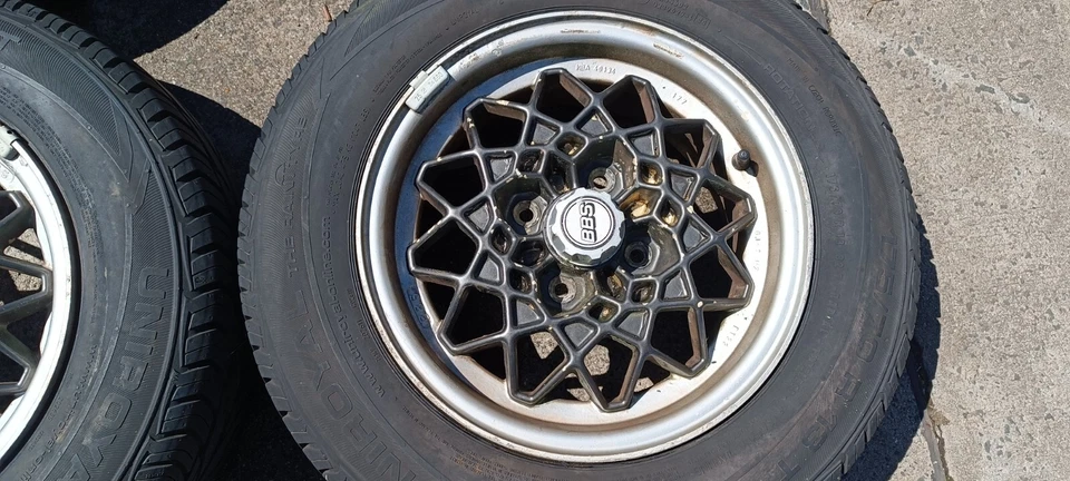 BBS 175/70 R13 6x13 ET33 Sommerreifen KBA40134 Räder - Bild 3 von 4