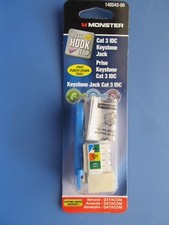Monster Cat 3 IDC Keystone Jack #140243-00  W...