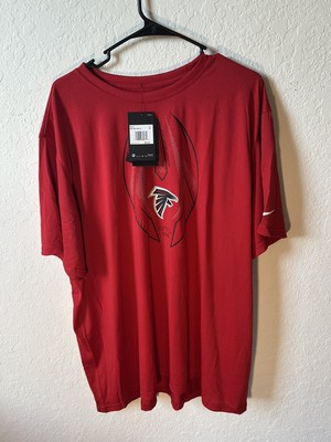 Nike Men s 3XL Red Atlanta Falcons Legend Performance T-Shirt Dri Fit T-Shirt