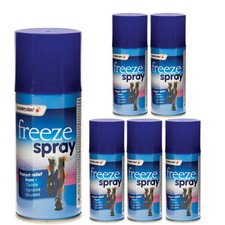 Masterplast Freeze Sprays Aerosol Muscle Pain Injury Treatment 150ml x 6
