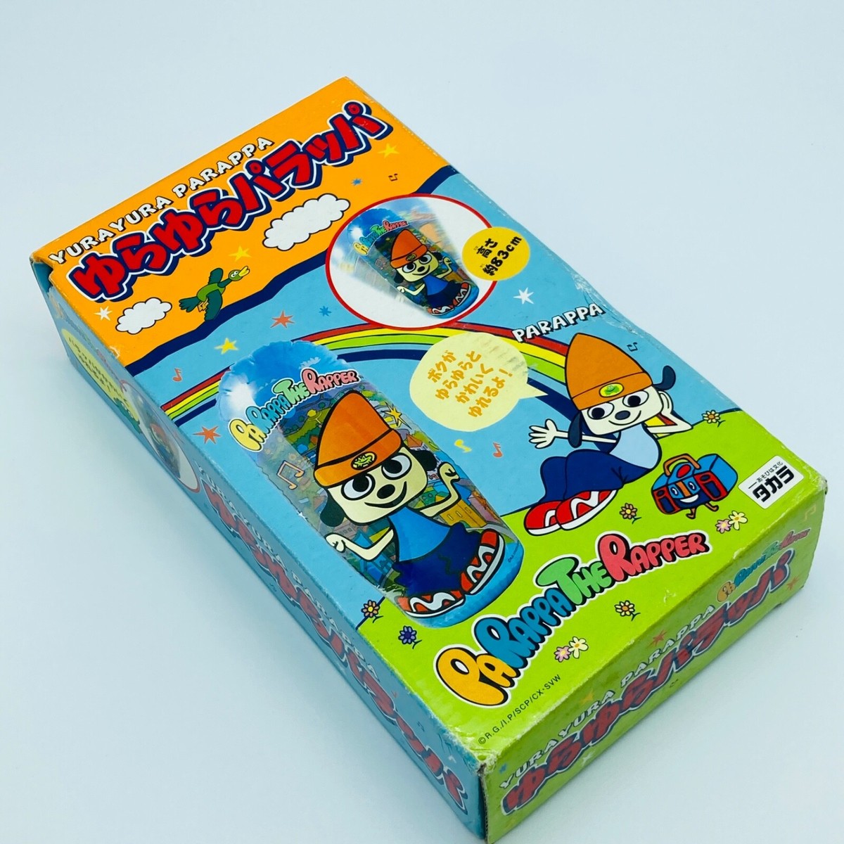 PARAPPA THE RAPPER YuraYura Parappa Balloon Roly-Poly Toy