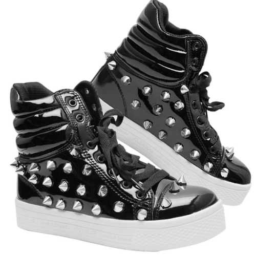 studded spike boots