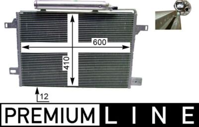 MAHLE Kondensator Klimaanlage mit Trockner für Mercedes-Benz A-Klasse W169