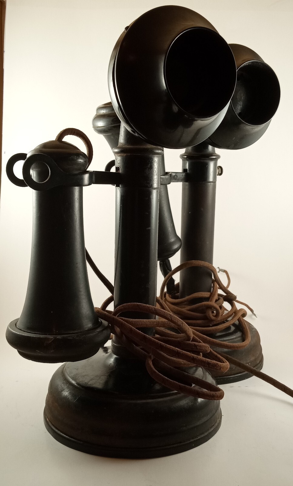 Two Candlestick Phones No Dial Extensions eBay