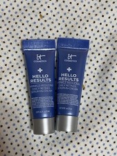 2 IT Cosmetics Hello Results Wrinkle-Reducing Daily Retinol Serum Cream .17oz