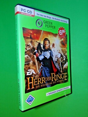 HERR DER RINGE DIE RÜCKKEHR DES KÖNIGS PC Action EA Hack and Slay Filmfanartikel