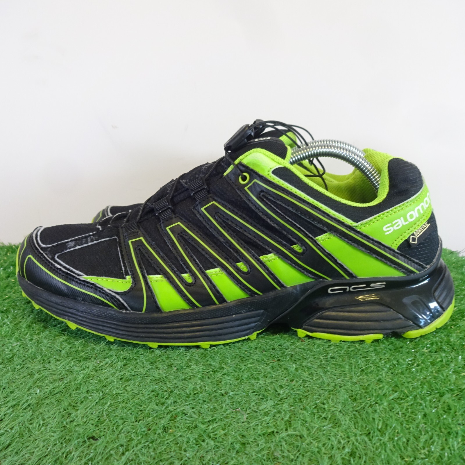 Scarpe da trail Salomon taglia 8 5 uomo nero verde scarpe da ginnastica escursionismo outdoor passeggio