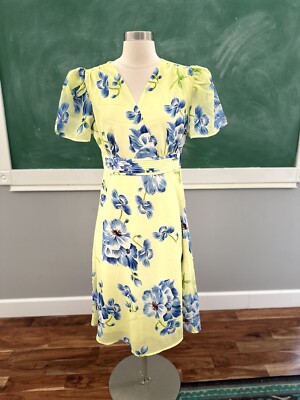 50s style Tokyo talkies urban dress floral womens size large