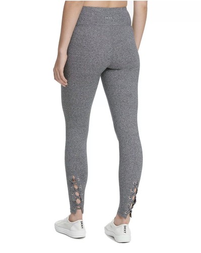 Dkny Sport Leggings High-Waist Lace-Up 