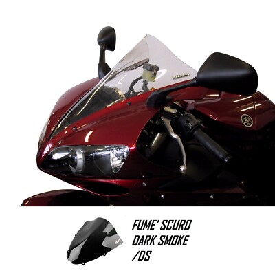 CUPOLINO SPOILER FABBRI DOPPELBLASE DUNKLER RAUCH YAMAHA YZF 1000 R1 2005 2006
