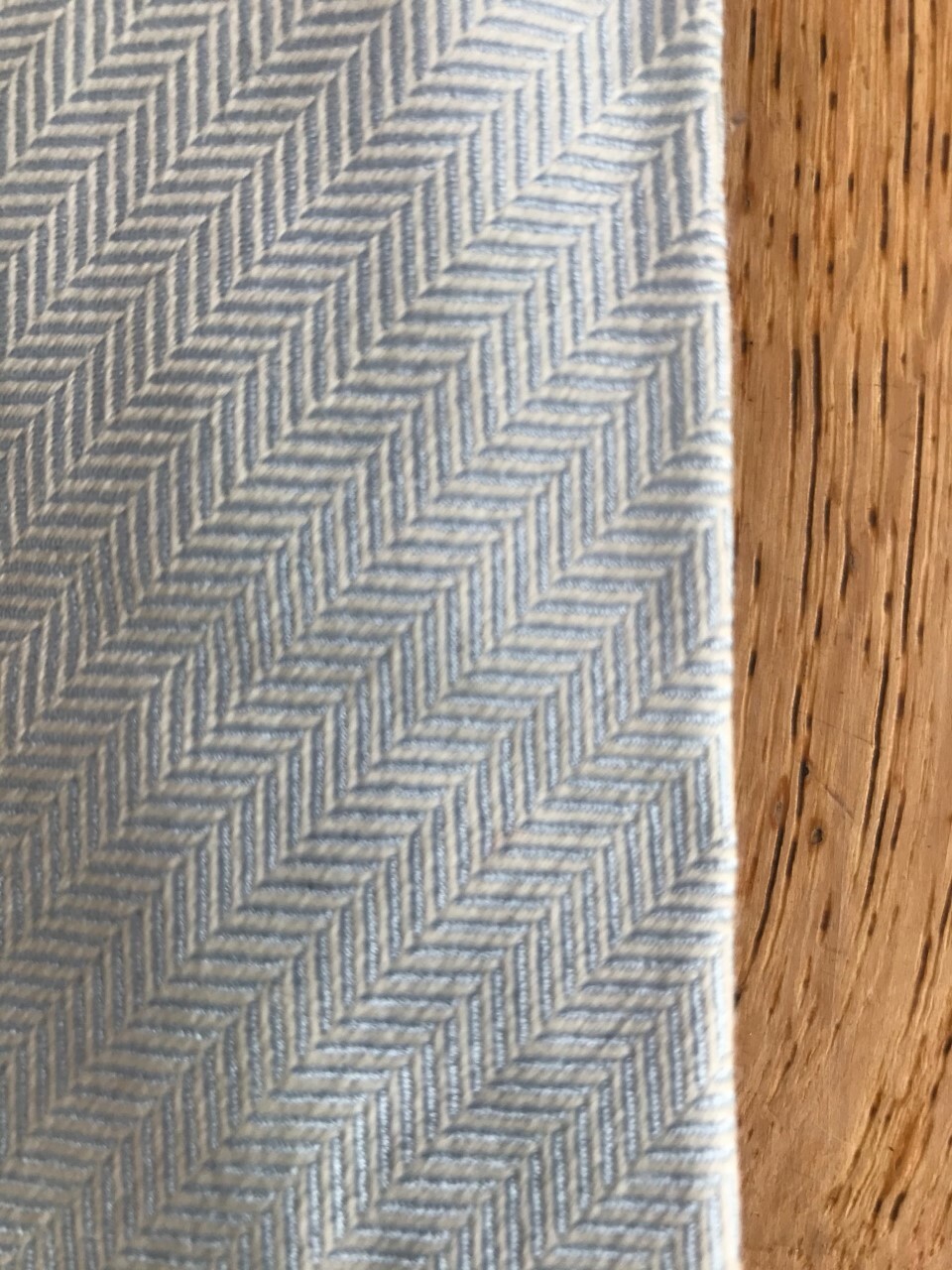 MICHAELIS LIGHT BLUE TEXTURED SOFT HERRINGBONE PURE SILK TIE ONE SIZE NEW UNWORN image 2