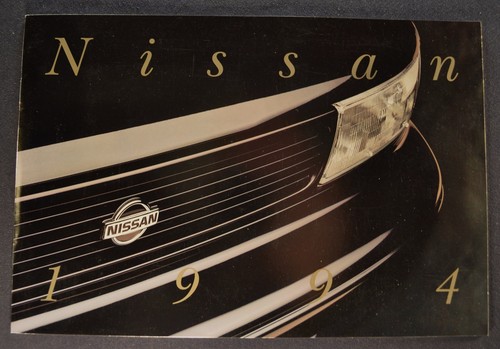 1994 Nissan Brochure Maxima Altima Sentra 300-ZX 240-SX Quest Pathfinder Pickup
