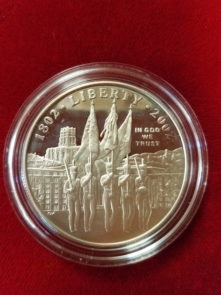 CS0102WWSCFP U.S. MINT COMMEM $1 YEAR 2002-W WEST POINT PROOF COIN SET FRESH PGP - Image 2 of 4