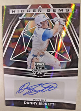 2023 Panini Elite DANNY SERRETTI MLB Tigers Hidden Gems Certified AUTOGRAPH!