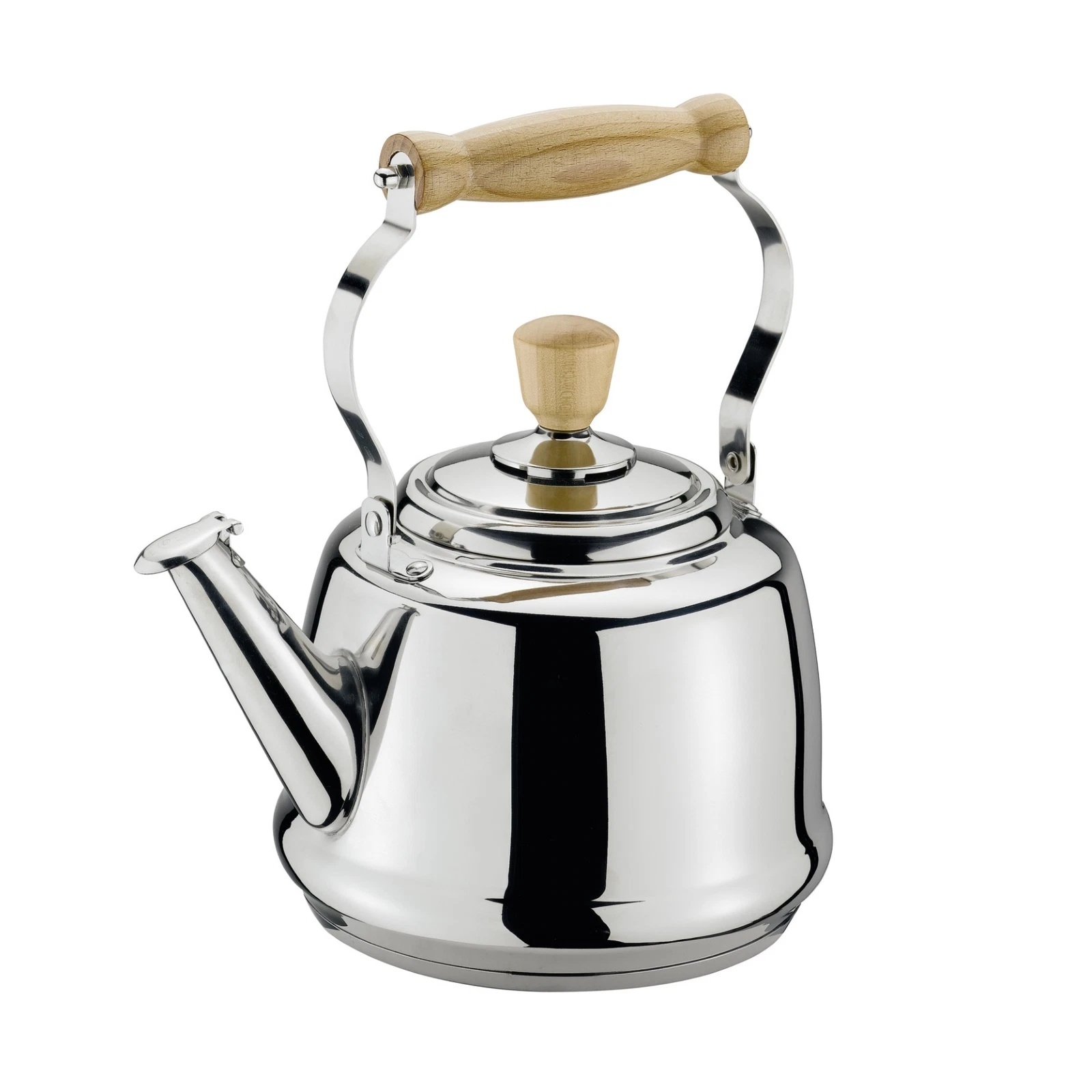 Cilio Tradition Stainless Steel Whistling Water Kettle - Thumbnail 2