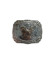 Rooster cowboy western style belt buckle hebilla vaquero Con gallo