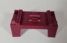 Thomas Trackmaster Super Train Station Riser RB1 Dark Red 1 Pc . Replacement