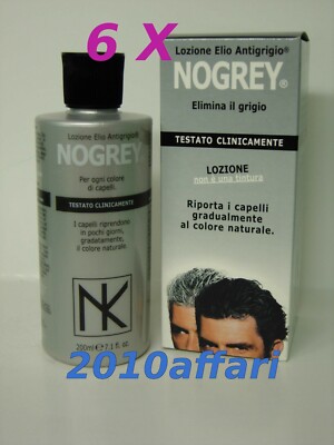 NOGREY Antigrigio Lotion 200 ml, Semi-permanent, 6 Stk
