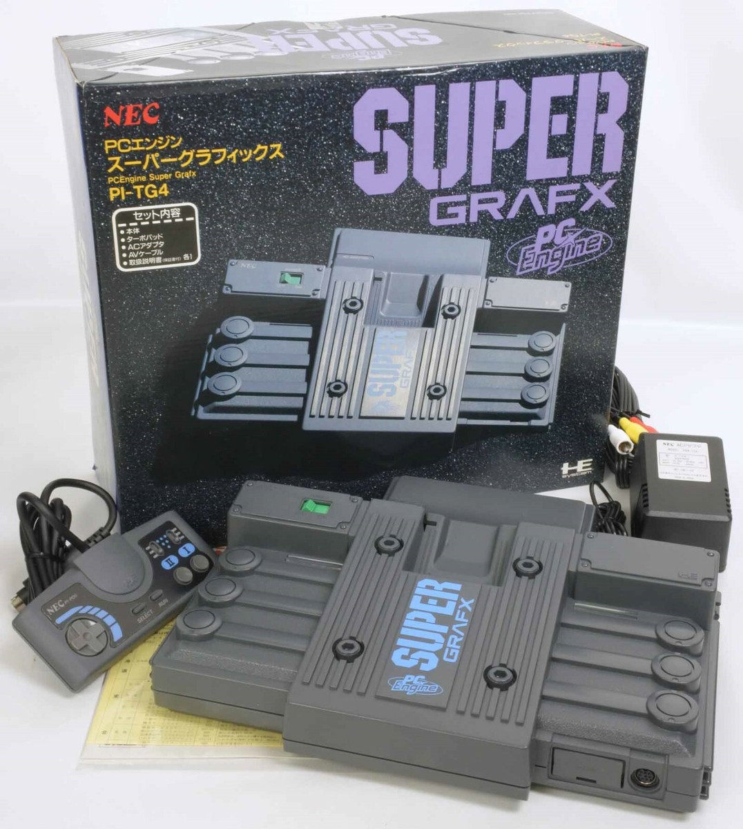 PCエンジン SUPER GRAFX 本体 + 付属品 スーパーグラフィックス