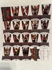 South Carolina Gamecocks Womens Basketball Promo Cards Full Sheet USC 2011-2012