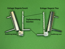Siegenia Ecklager Titan oder Favorit