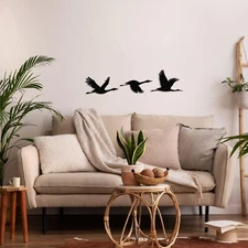 Cranes Metal Wall Art, Wall Decor, Wall Hangings, Home Decor Wall Art