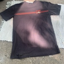 Vtg FILSON Tee Shirt Mens Small Unisex Womens Black Made In USA 100% Cotton