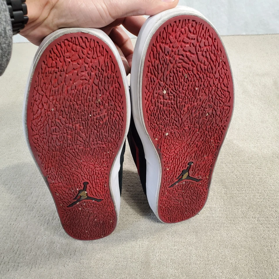 Nike Air Jordan Flight 23 Zapatos Clásicos Para Hombres 12 Negro Rojo Blanco Logo 510892 010 Foto 4 de 4